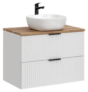 Szafka pod umywalkę ADEL WHITE 82 80cm biała