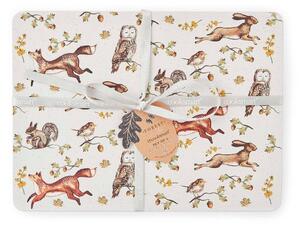 Korkowe maty stołowe zestaw 4 szt. 21x29 cm Forest Fable – Cooksmart ®