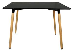 Stół do jadalni BERGEN 120x80 cm czarny