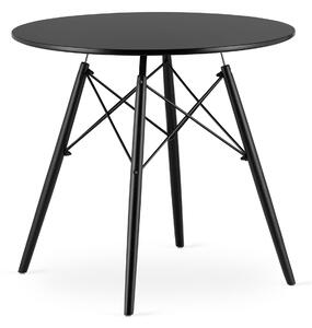 Stół do jadalni OSLO 80x80 z czarnymi nogami