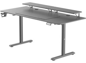 Biurko ULTRADESK Highlander XXL Czarny