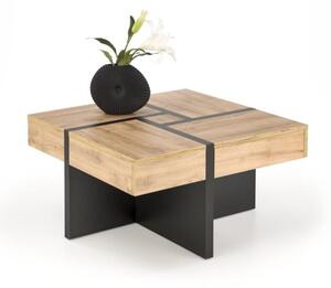 Stolik kawowy SEVILLA S 80x80 dÄ b craft/czarny