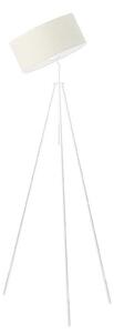 Lampa stojąca podłogowa przegubowa regulowana trójnóg z abażurem walec DECO