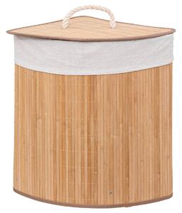 Kosz na pranie BAMBOO narożny, 48 l