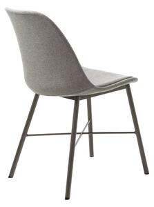 Jasnoszare krzesło Whistler – Unique Furniture