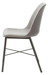 Jasnoszare krzesło Whistler – Unique Furniture