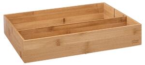 Organizer na sztućce BAMBOO, 3 przegrody