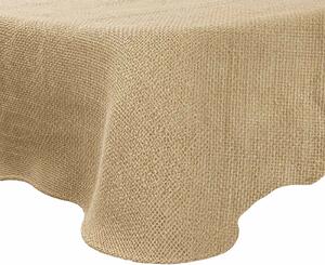 Obrus jutowy naturalny Ø 300 cm 100% Juta Tossa