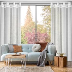 Firana gotowa EUROFIRANY Kira 1 140 x 250 cm BiaÅy