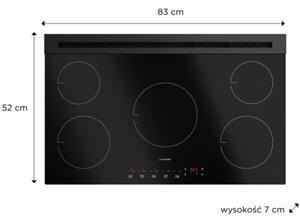 Płyta gazowa DYNAXO DynaCook X5 Classic gaz ziemny G20 2E