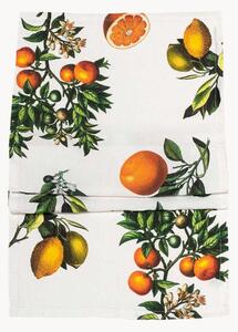 Bieżnik z lnu Citrus