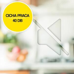 Lodówka MPM 87-CZ-15/E 85cm Czarna