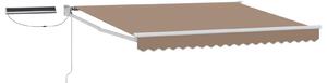 Elektryczna Rozkładana Markiza Ciemnoszary