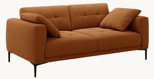 Sofa z weluru Lazio (2-osobowa), S 191 cm
