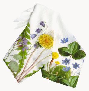Komplet ręczników kuchennych z lnu Field Flowers, 2 elem
