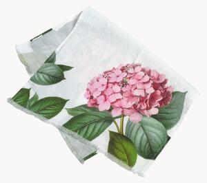 Ręcznik z lnu Hydrangea