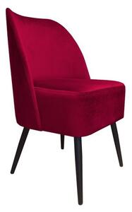 Fotel DUNAJ VELVET bordowy