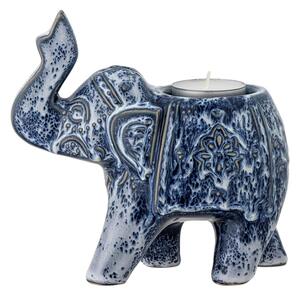 Kamionkowy świecznik na świeczkę typu tealight Oliphant – Bloomingville