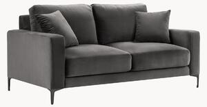 Sofa z efektem aksamitu Venus (2-osobowa), S 158 cm