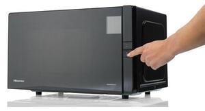 Kuchenka mikrofalowa HISENSE H25MOBS4HGI 900W średnica 28.5 cm pojemność 25L Technologia Inverter Rozmrażanie Czarny