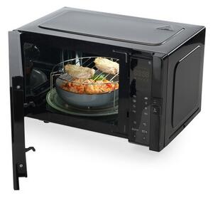Kuchenka mikrofalowa HISENSE H25MOBS4HGI 900W średnica 28.5 cm pojemność 25L Technologia Inverter Rozmrażanie Czarny