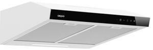 Okap AKPO WK-9 K glass 50 BiaÅy/czarne szkÅo 284.1m3/h 71dB klasa C