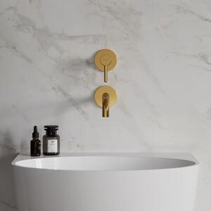 Bateria umywalkowa podtynkowa OMNIRES Y Y1215NGL Złoto