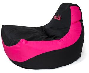 Pufa worek sako GO GIFT Bolid XXL Czarno-rÃ³Å¼owy 100 x 140 cm