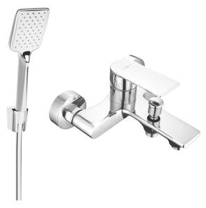 Mexen Royo R62 bateria wannowa z zestawem prysznicowym, chrom - 7223R62-00