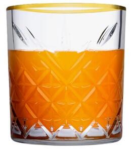 Komplet szklanek niskich PASABAHCE Timeless Gold 420ml