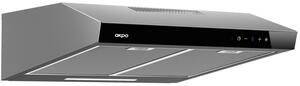 Okap AKPO WK-7 K Glass 50 Inox/czarne szkÅo 285m3/h 71dB klasa C