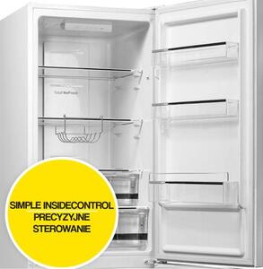 Lodówka AMICA FK2695.4FT(E) No Frost 170cm Biała