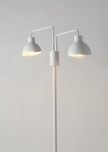 Lampa podłogowa nowoczesna dekoracyjna biała podwójna 2xE27 15W Holi Sigma Lighting