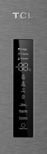 Lodówka TCL RC382BXC0EU No Frost 203cm Stal nierdzewna