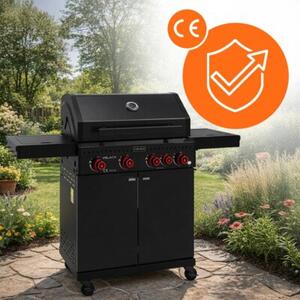 Grill gazowy VELACO ZEUS-C Czarny
