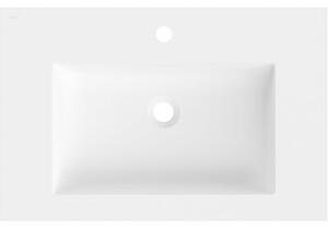 Mexen Otis umywalka wpuszczana w blat 71 x 46,5 cm, biała mat - 25187001