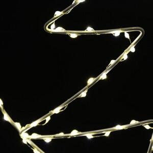 Dekoracja świetlna na okno CHRISTMAS DECORATION Choinka 250 LED 48.5 cm