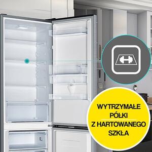 Lodówka HISENSE RB645N4BIE No Frost 200cm Inox