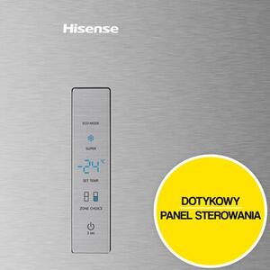 Lodówka HISENSE RB645N4BIE No Frost 200cm Inox