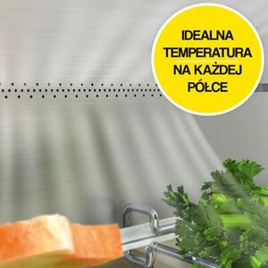 Lodówka HISENSE RB645N4BIE No Frost 200cm Inox
