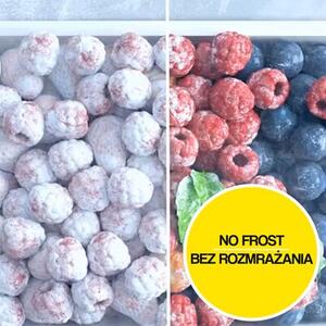 Lodówka HISENSE RB645N4BIE No Frost 200cm Inox