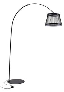 Lampa stojąca podłogowa nowoczesna czarna łuk LED 20W BALU Zuma Line