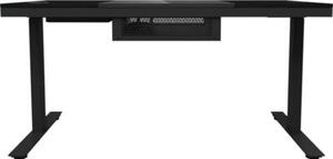 Biurko gamingowe LORGAR Desk Elite 90 Series Glass Czarny