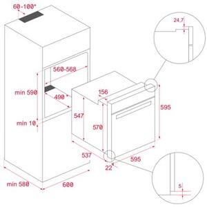 Piekarnik TEKA NEO HSB 6450 WH Elektryczny BiaÅy A+