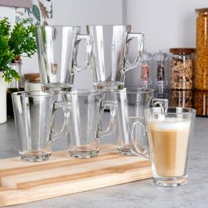 Szklanki do kawy latte 255 ml 6 szt