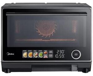 Kuchenka mikrofalowa MIDEA MSO25H 1000W 4w1 25L Termoobieg pieczenie gotowanie na parze WiFi