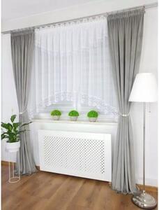 Firana z gipiurÄ 400 x 160 gipiura w kwiaty