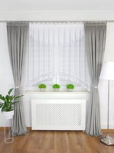 Firana z gipiurÄ 400 x 160 gipiura w kwiaty