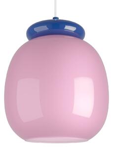 EGLO Lampa wisząca Berardelli, możliwość ściemniania, fioletowy / różowy / bladoróżowy, salon / jadalnia, szkło, nowoczesny