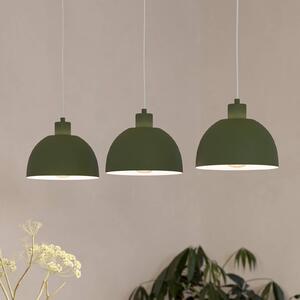 EGLO Lampa wisząca Cazalilla, możliwość ściemniania, zielony, kuchnia, metal